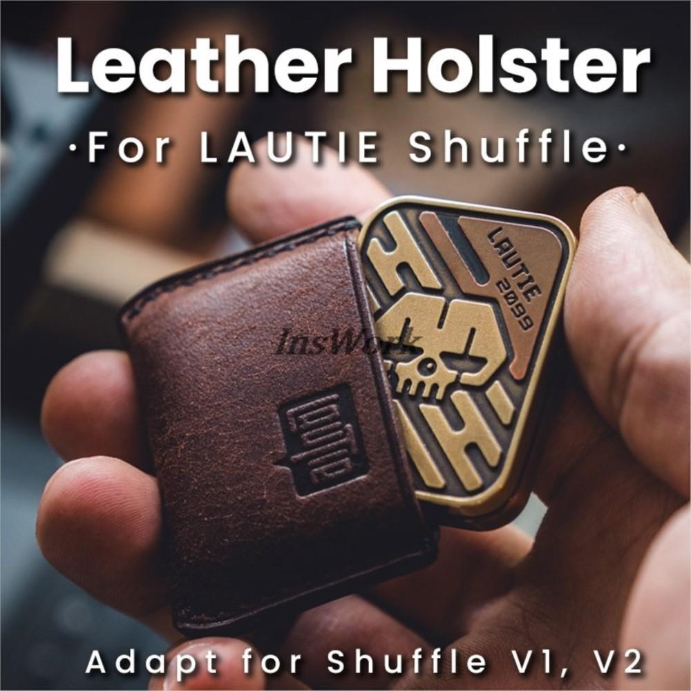 Edc Everyday Carry - LAUTIE EDC Leather Holster for Shuffle