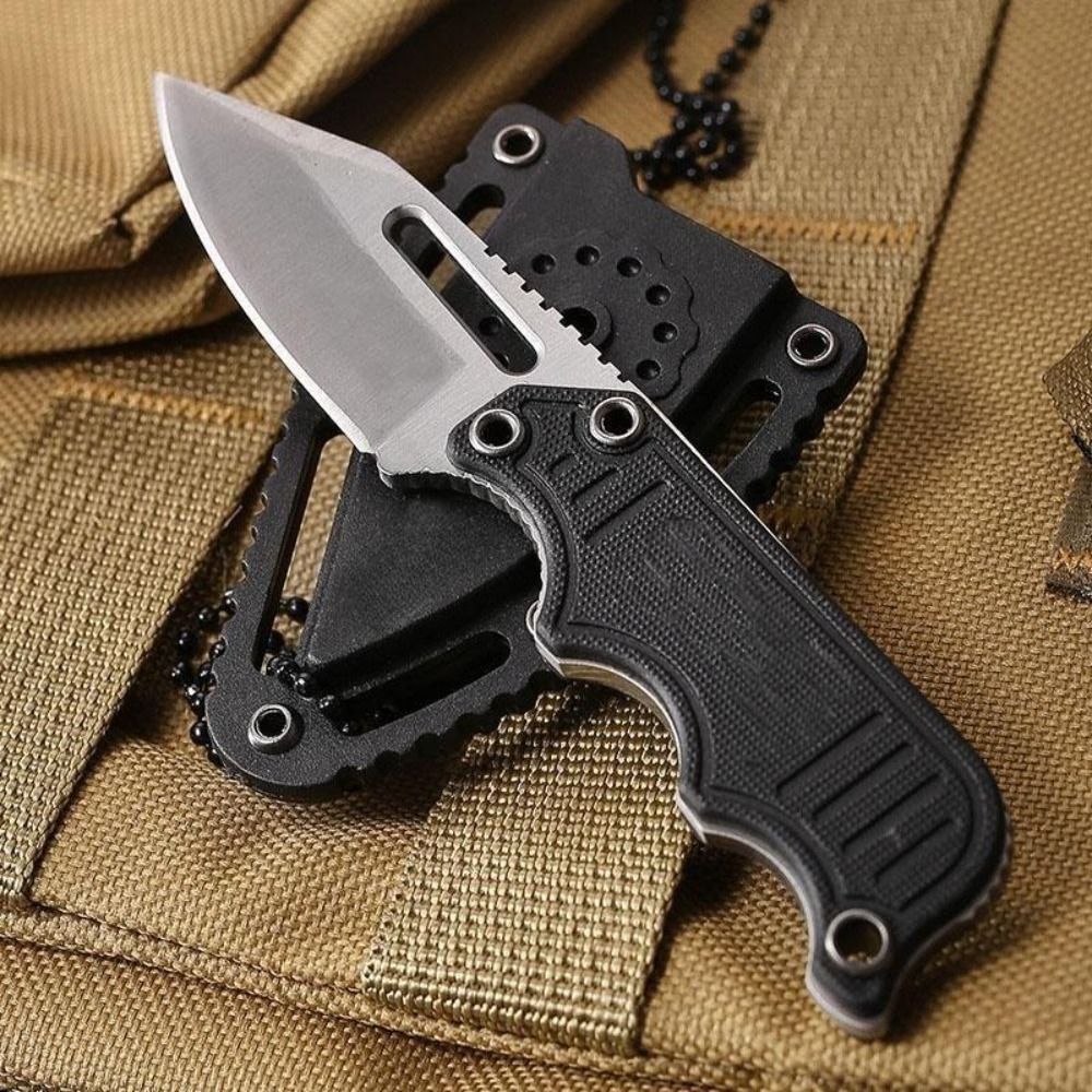 Edc Every Day Carry おもちゃ - Portable Neck Knife with Kydex Sheath