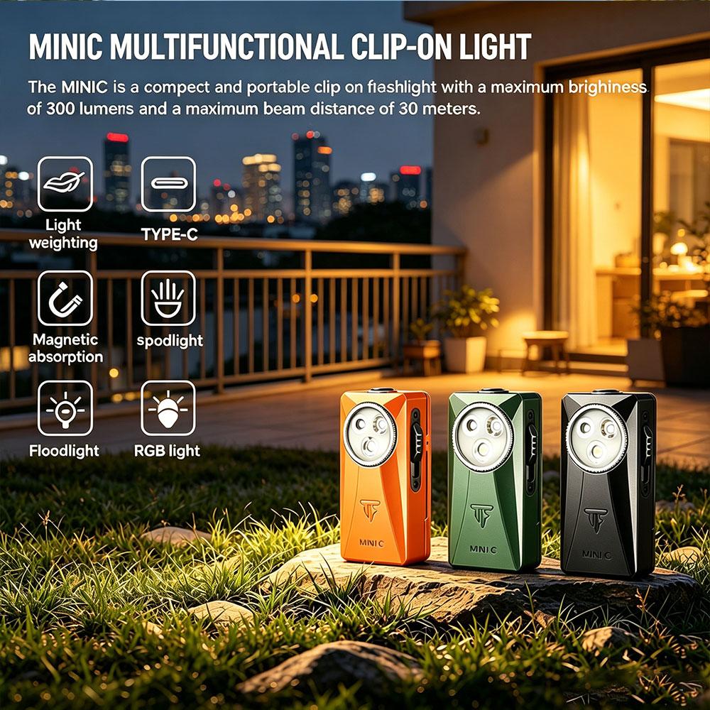 Trustfire MINIC 800 Lumens EDC - Edc Every Day Carry おもちゃ review and price