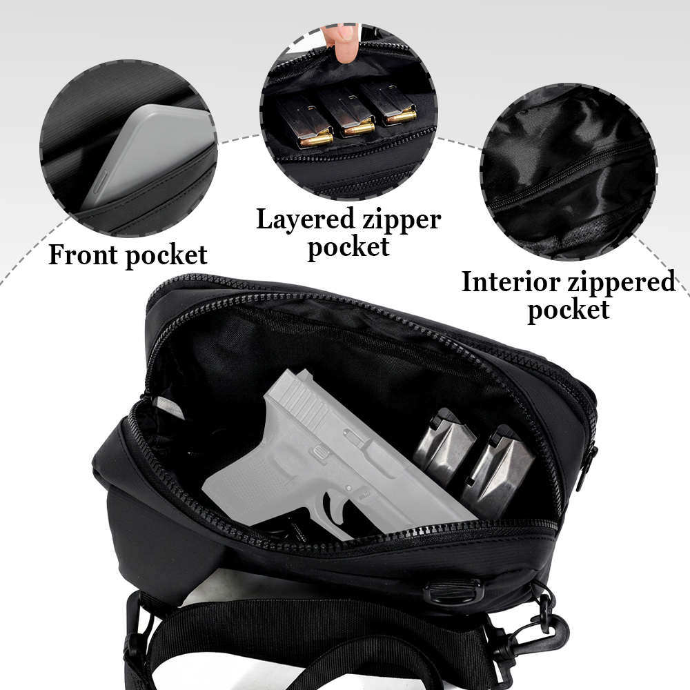 Tactical Pistol Gun Bag Concea - Edc Concealed Carry Backpack review and price