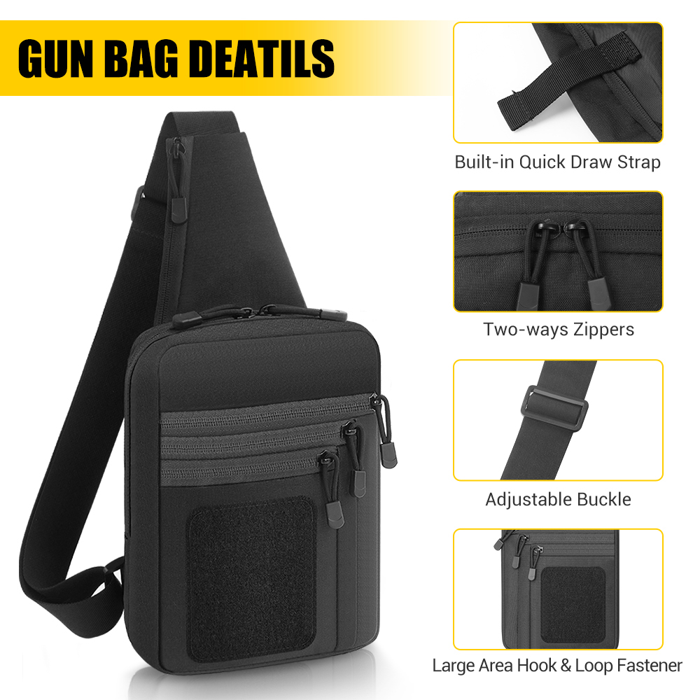Tactical Pistol Gun Bag Concea - Edc Carry Handgun review and price