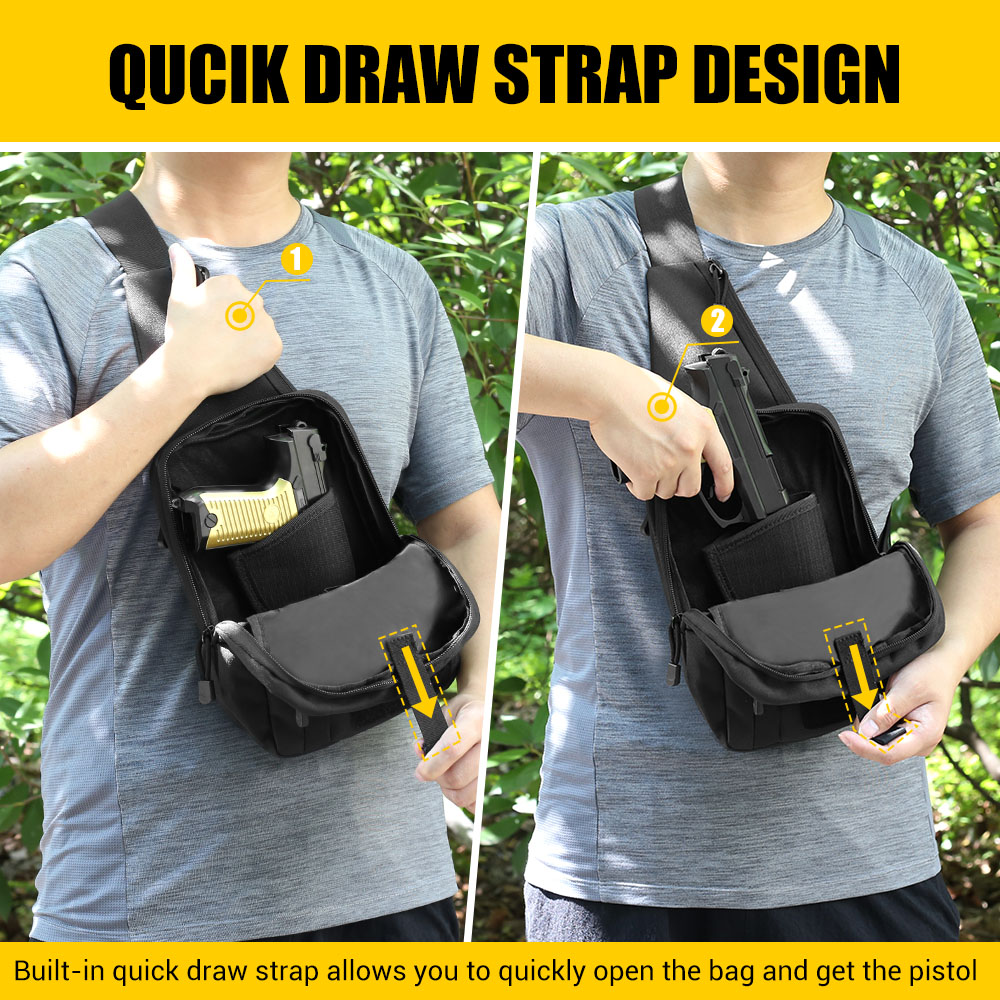 Tactical Pistol Gun Bag Concea - Edc Carry Handgun review and price
