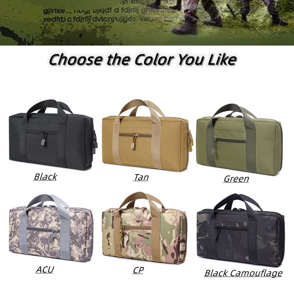 Tactical Pistol Range Bag Gun  - Edc Carry Handgun review and price