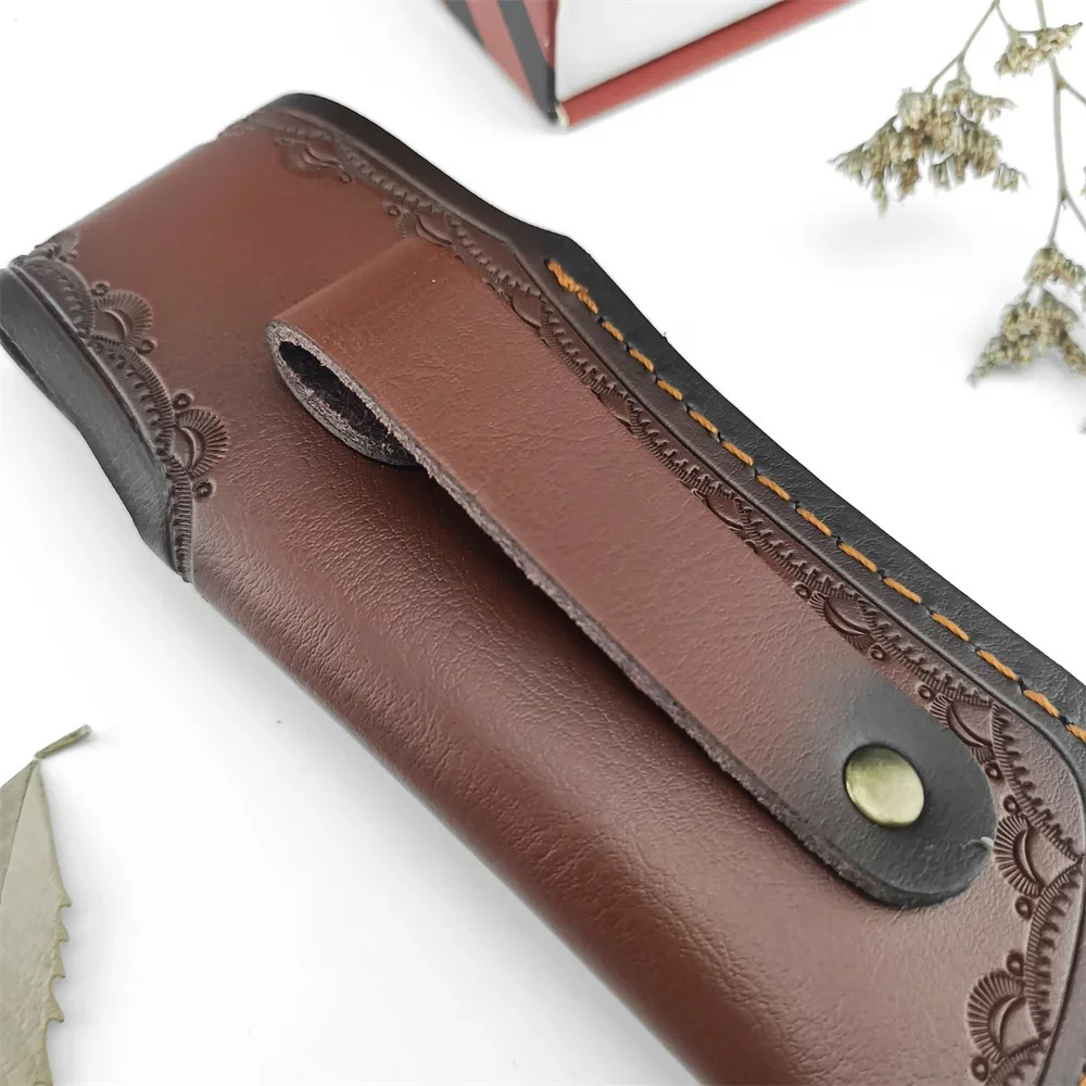 Collectible Embossed Genuine L - Leather Edc. Carry Pouch review and price