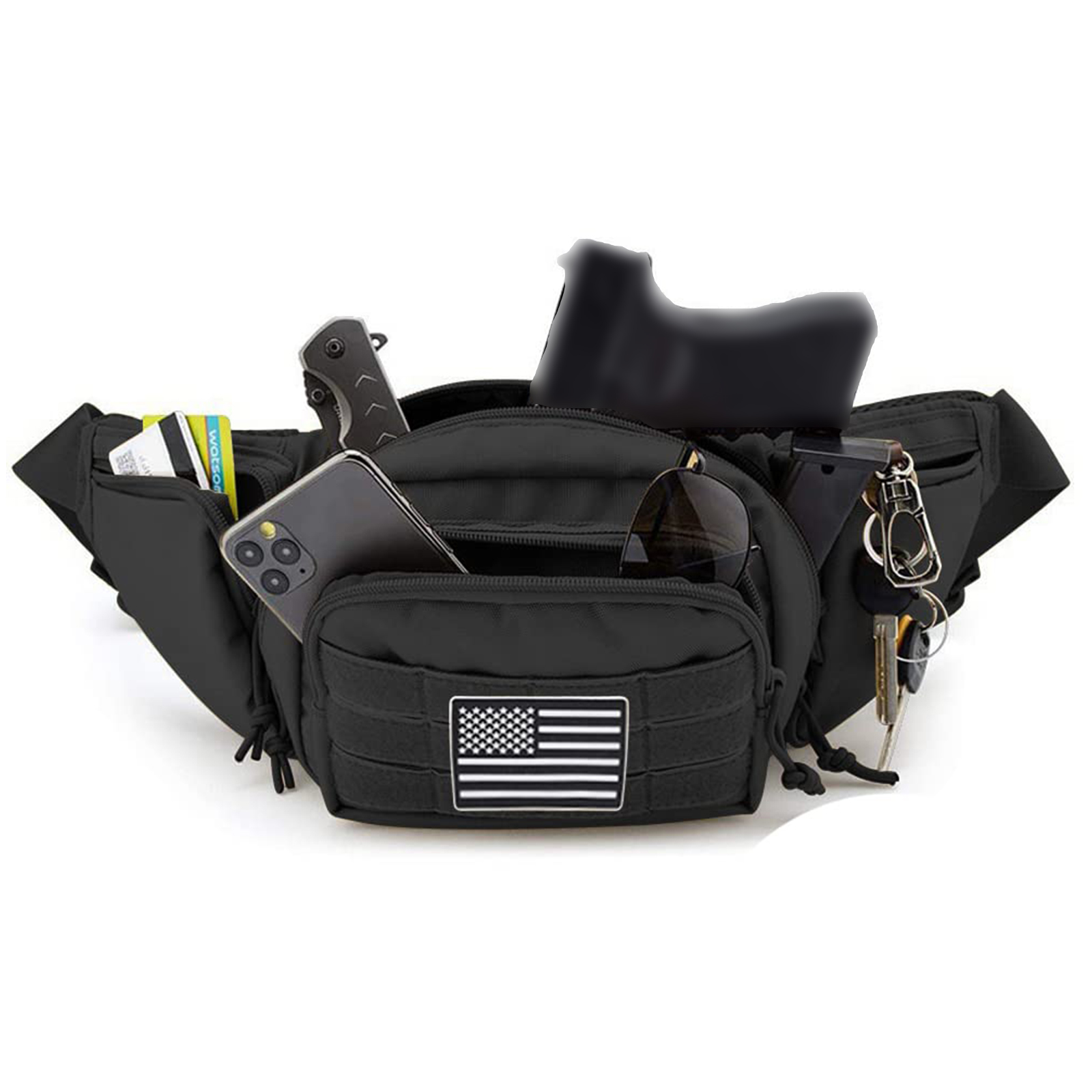 Tactical Fanny Pack Gun Holste - Edc Carry Bag For Men review and price