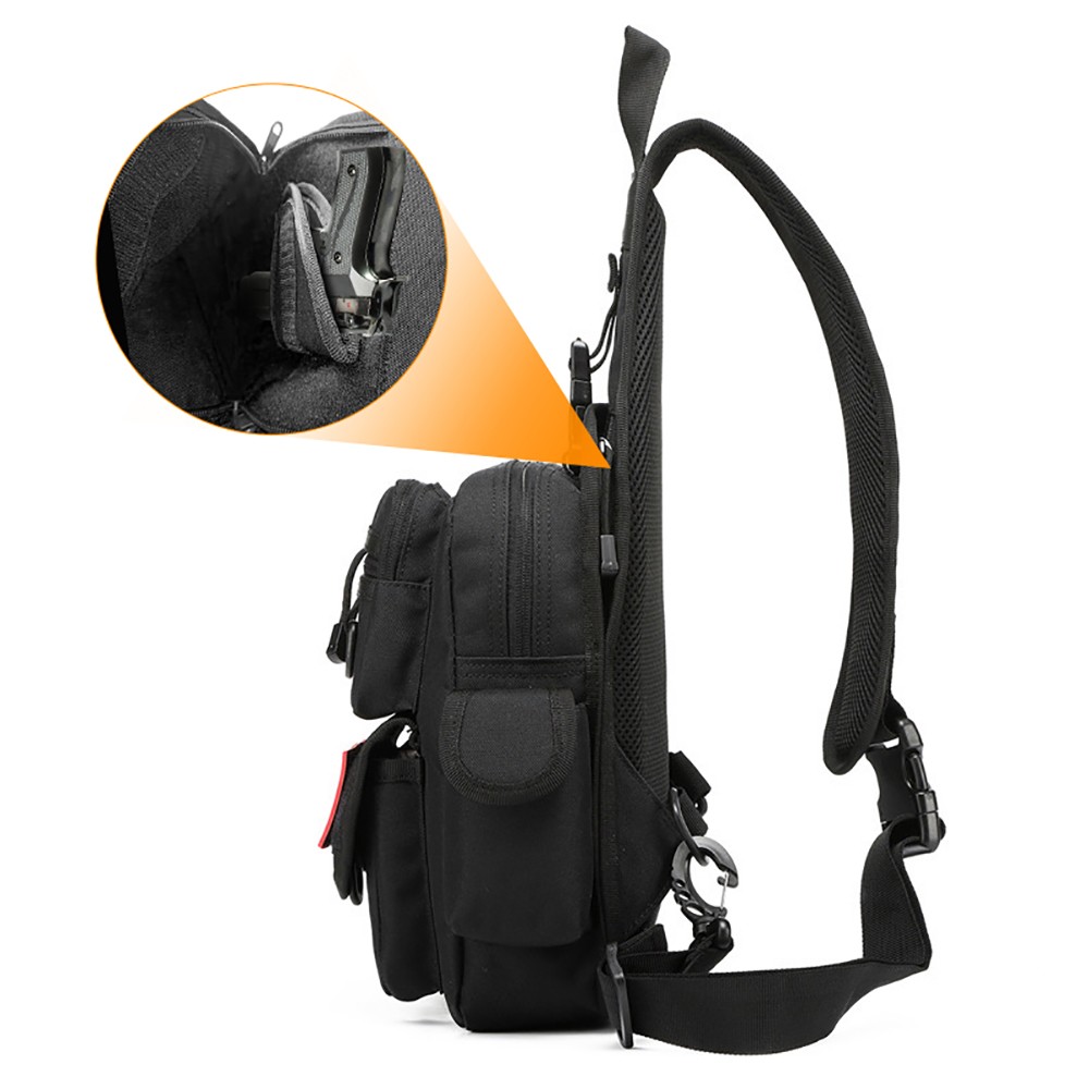 Tactical Pistol Bag Concealed  - Edc Concealed Carry Backpack review and price