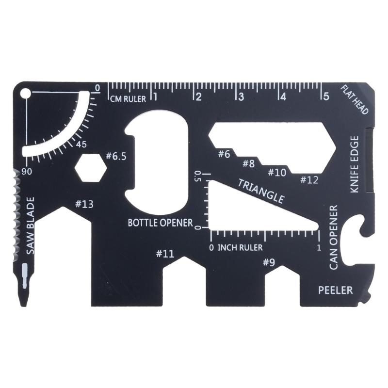 Portable 15 in 1 Survival Card - Multitool Credit Card review and price