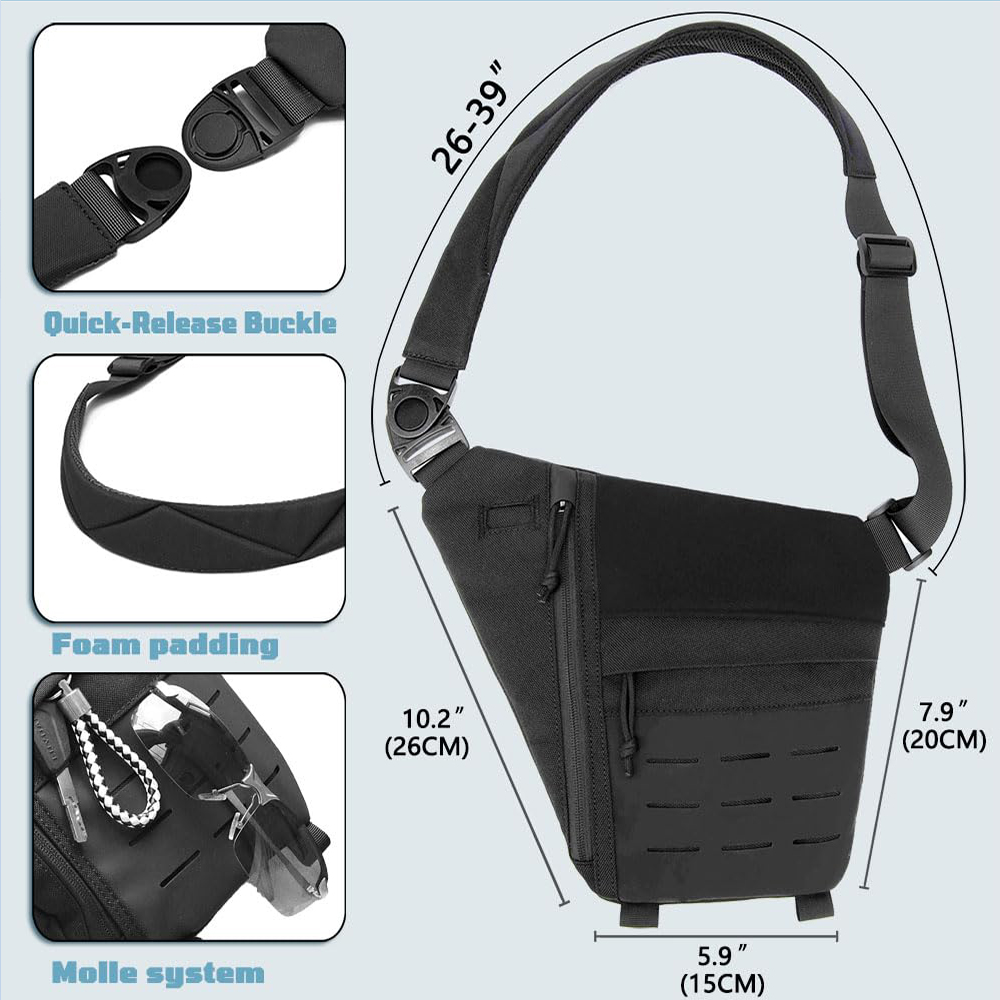 Tactical Bag Concealed Gun Bag - Edc Concealed Carry Backpack review and price
